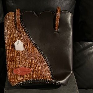 Brown Leather Men's Bag